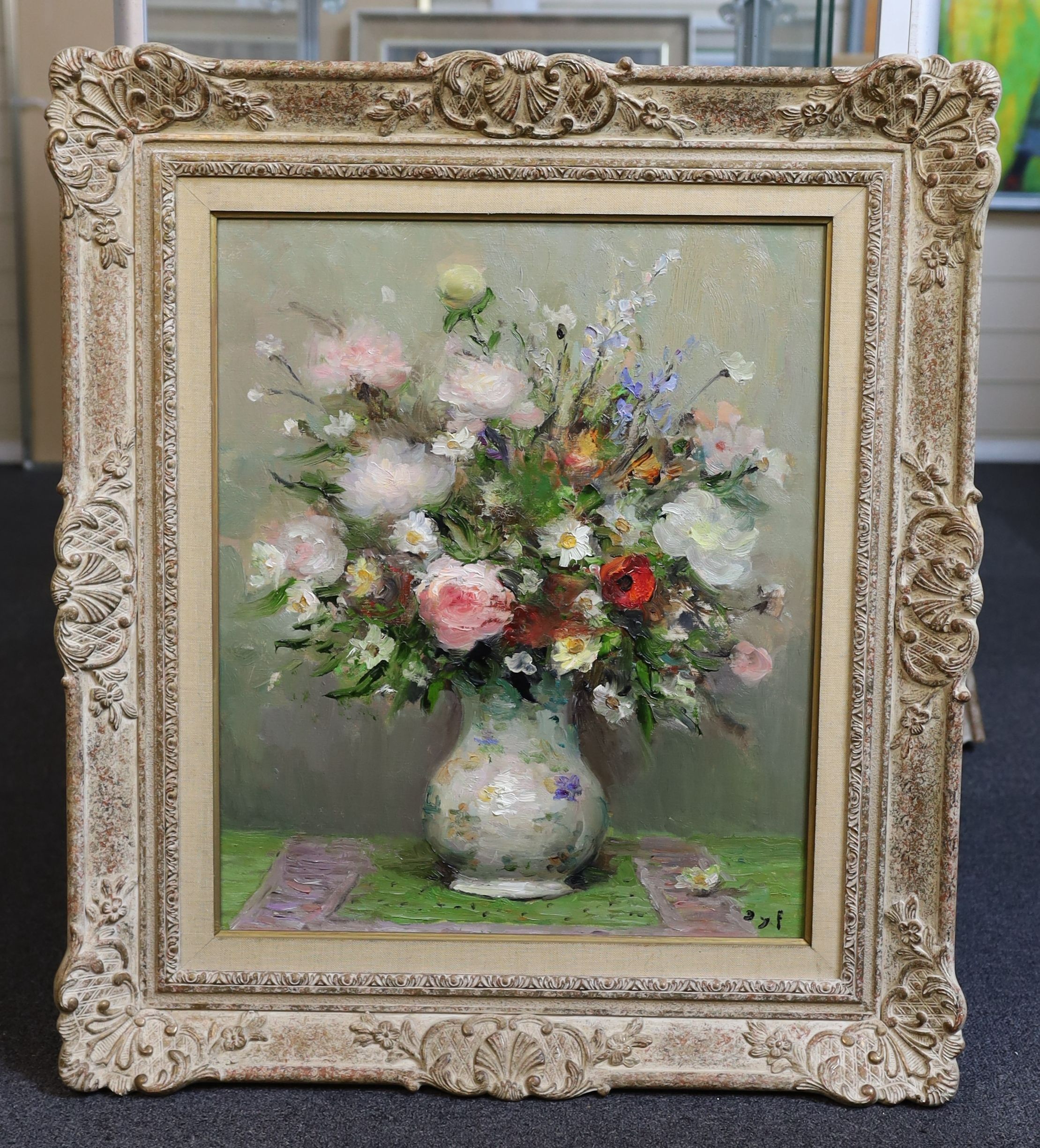 Marcel Dyf (French, 1899-1985), 'Les Fleur d'été', oil on canvas, 54 x 45cm